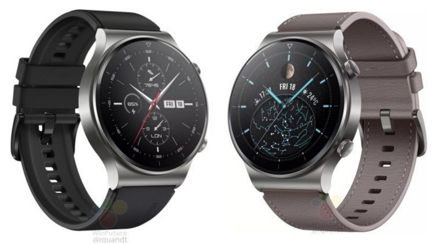 Spesifikasi Dan Rekaan Huawei Watch GT 2 Pro Tertiris
