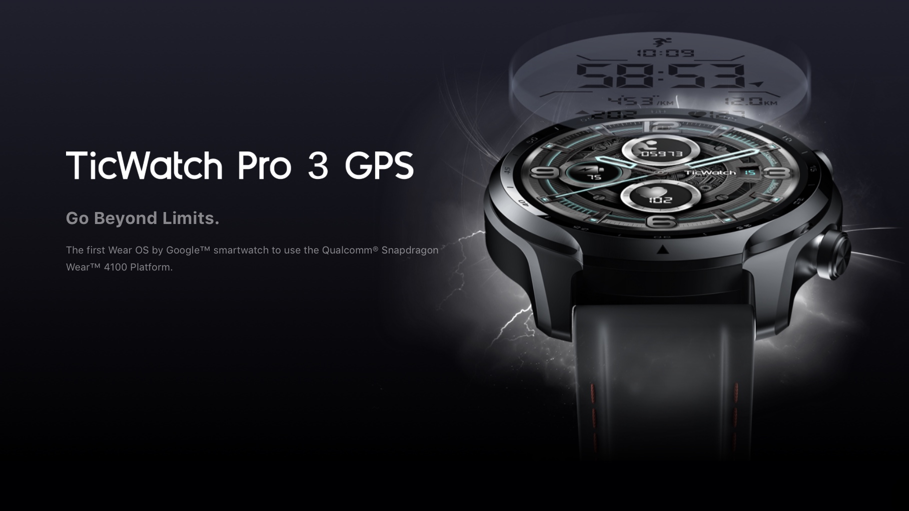 TicWatch Pro 3 GPS Dilancarkan – Snapdragon Wear 4100, Dwi-Skrin, Wear OS Dan Bateri 45 Hari