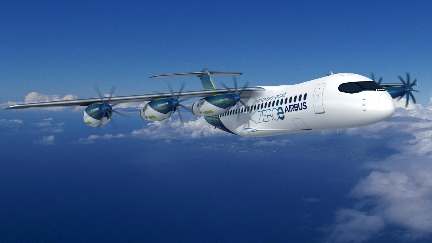 Airbus Memperlihatkan Konsep Pesawat Dengan Pod Hidrogen Disambung Terus Pada Enjin