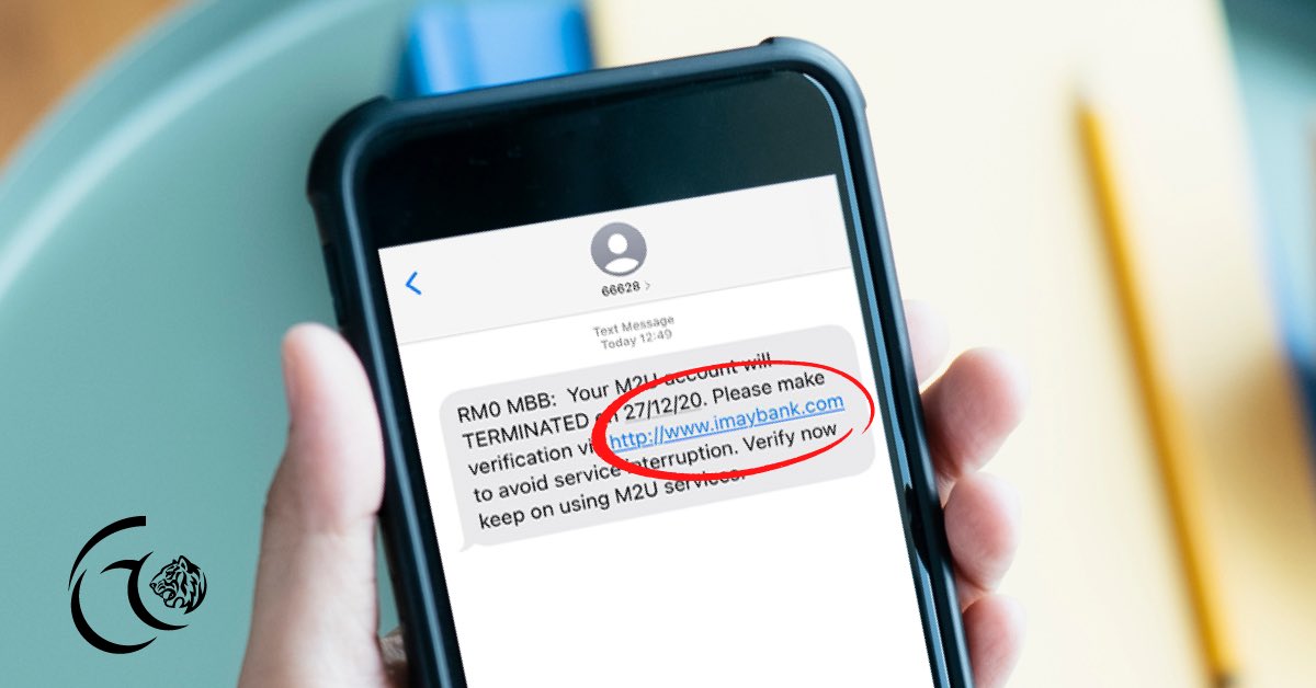 Berhati-Hati Dengan SMS Palsu Yang Dihantar Seolah-Olah Dari Maybank