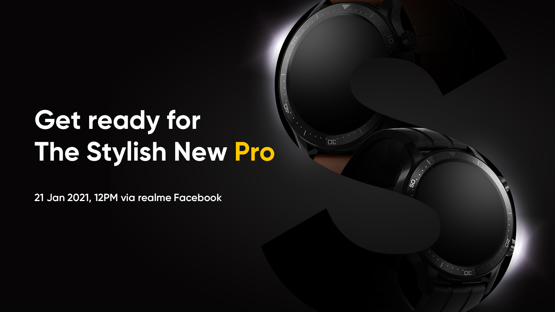 Realme Watch S Pro Bakal Hadir Ke Pasaran Tempatan Pada 21 Januari 2021