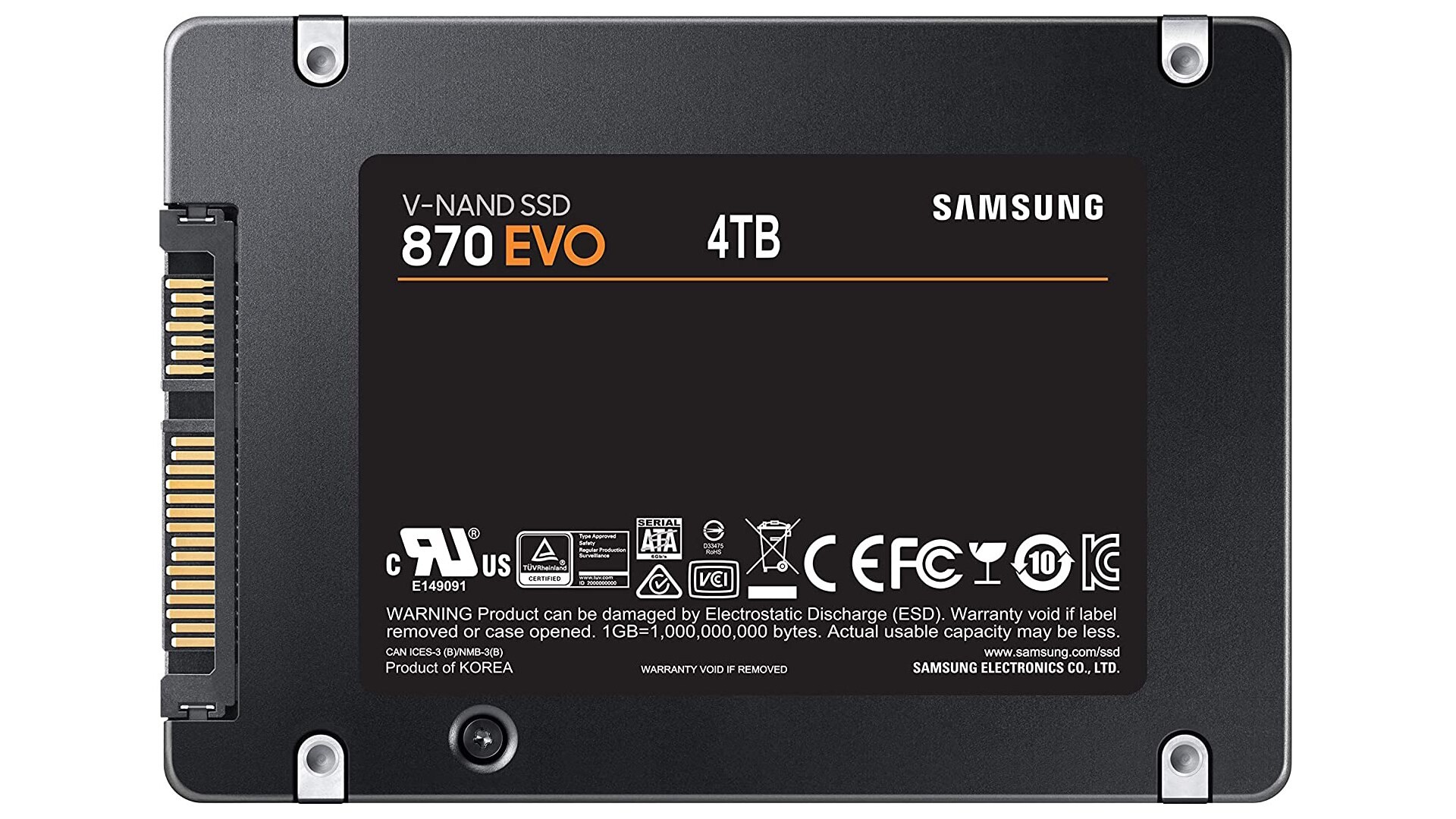 Samsung Bakal Memperkenalkan Storan SSD 870 Evo Dengan Pilihan Storan Sebesar 4TB