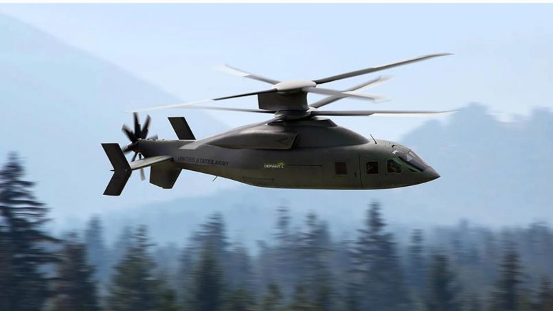 Sikorsky-Boeing DEFIANT X Diumumkan – Helikopter Dengan Sistem Kipas Bertingkat