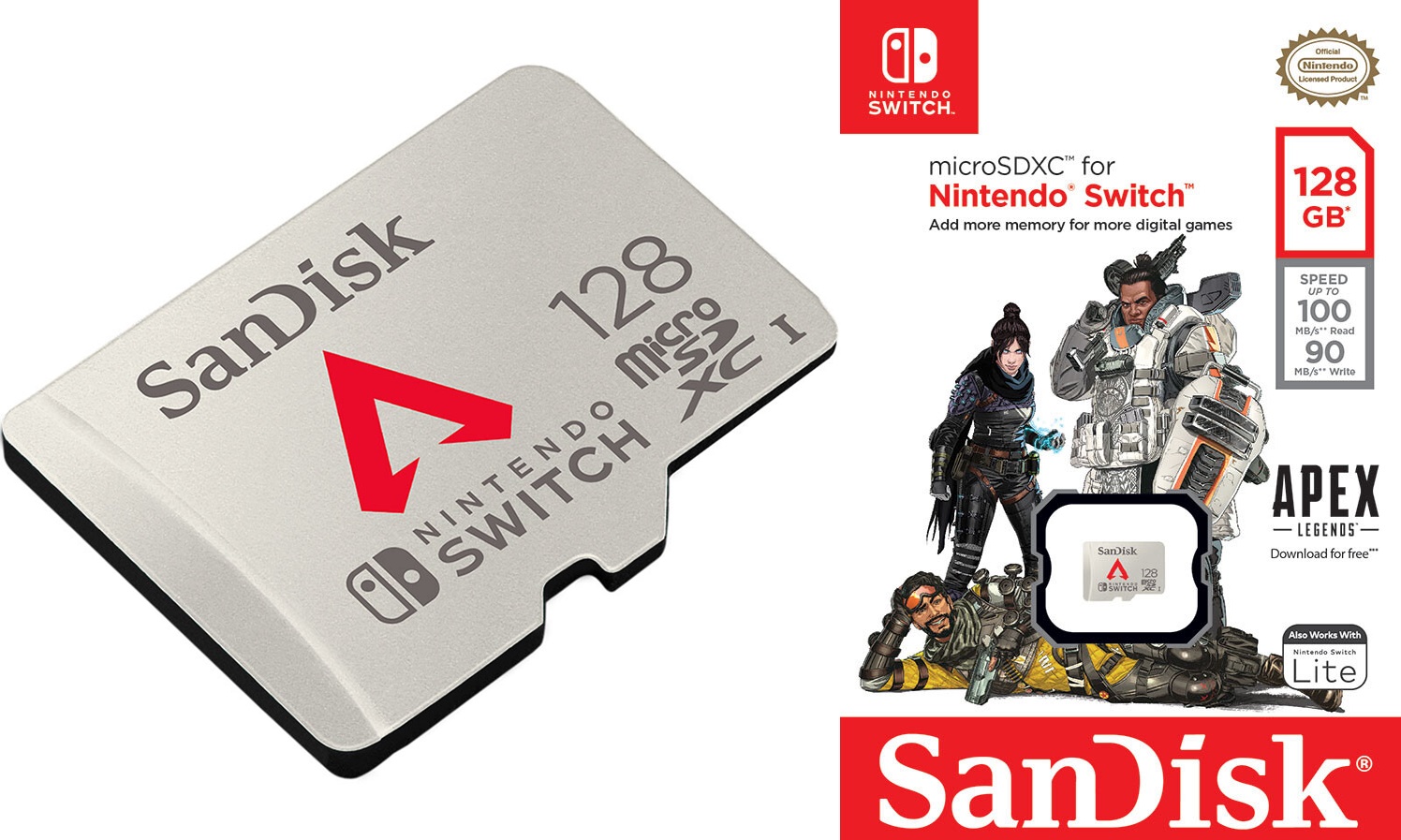 Storan MicroSD SanDisk Bertemakan Apex Legends Untuk Nintendo Switch Diperkenalkan