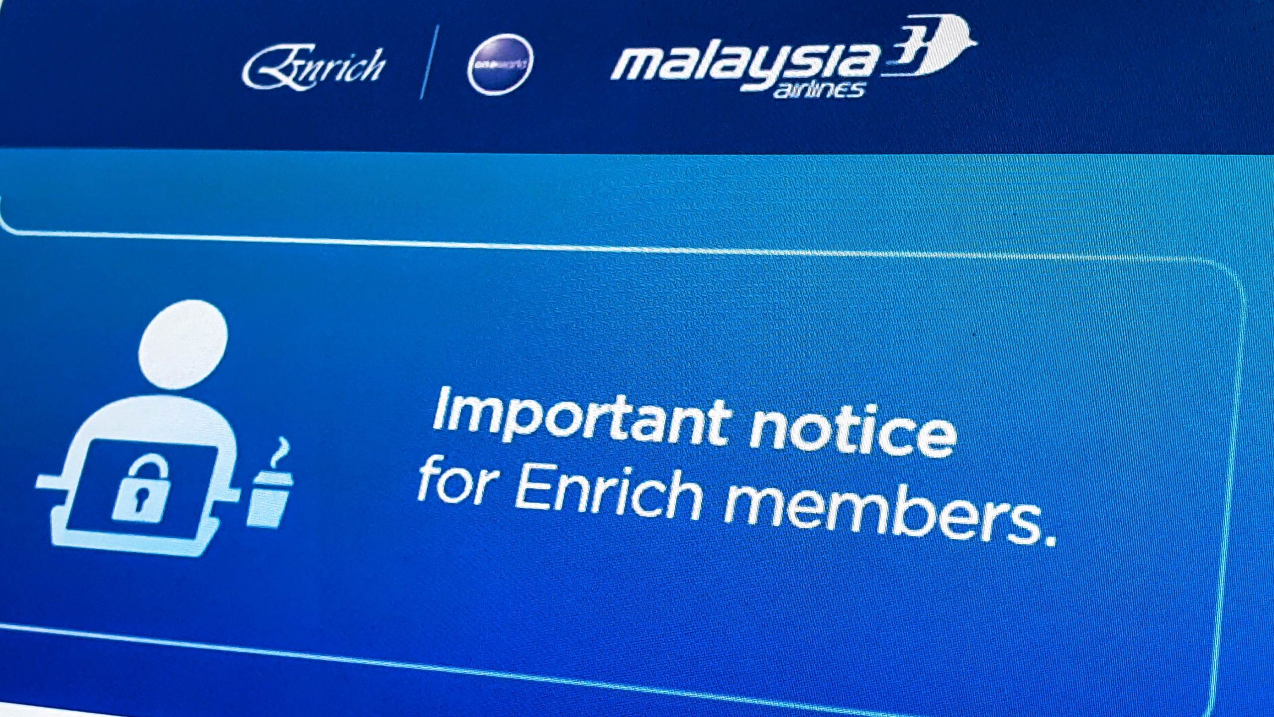 Malaysia Airlines Memaklumkan Pengguna Berkaitan Insiden Sekuriti Melibatkan Data Ahli Enrich