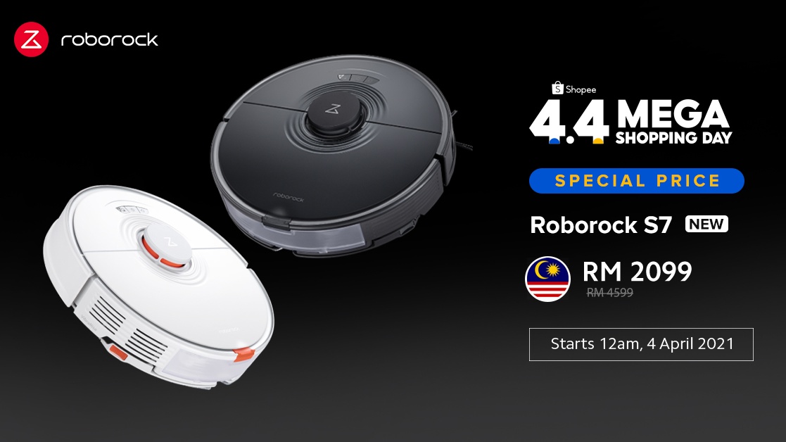 Roborock S7 Memasuki Pasaran Malaysia – Robot Vakum Dengan Mop Pintar Pada Harga RM2099