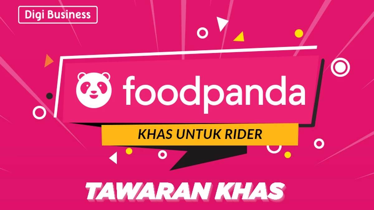 FoodPanda Dan Digi Menawarkan Pelan Khusus Untuk Penghantar Makanan – Bermula RM48 Sebulan