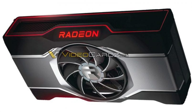 Rekaan Kad Grafik AMD Radeon RX 6600 XT Tertiris