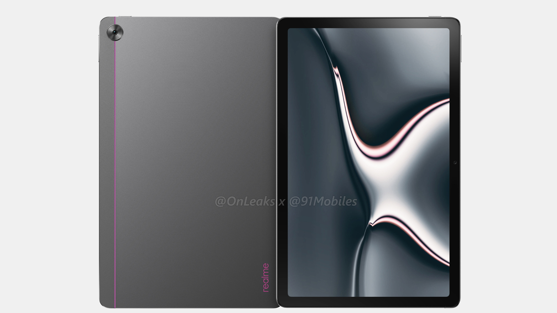 Imej Pengolokan Realme Pad Tertiris – Rekaan Mirip iPad Pro 2020
