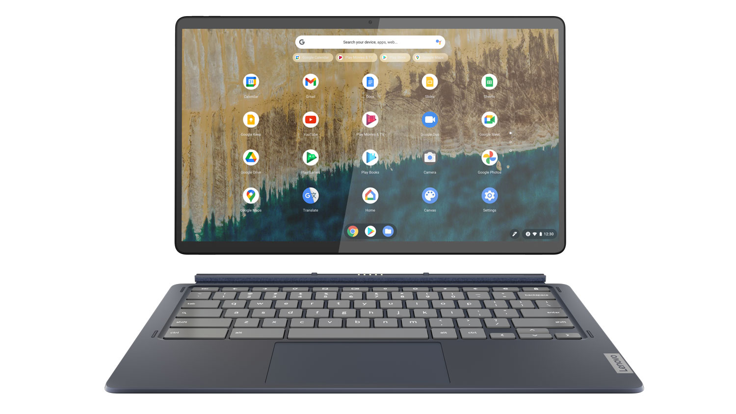 Lenovo IdeaPad Duet 5 Chromebook  (13”, 6) Menggabungkan Cip Snapdragon 7c Gen 2  Dengan Rekaan Bergaya