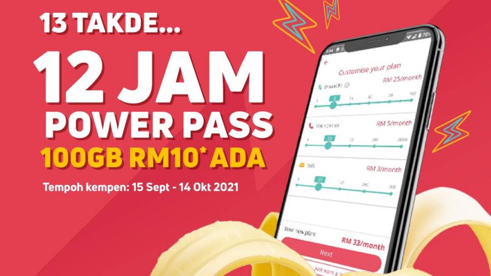 Yoodo Kini Menawarkan Data 100GB Untuk 12 Jam, Pada Harga RM10