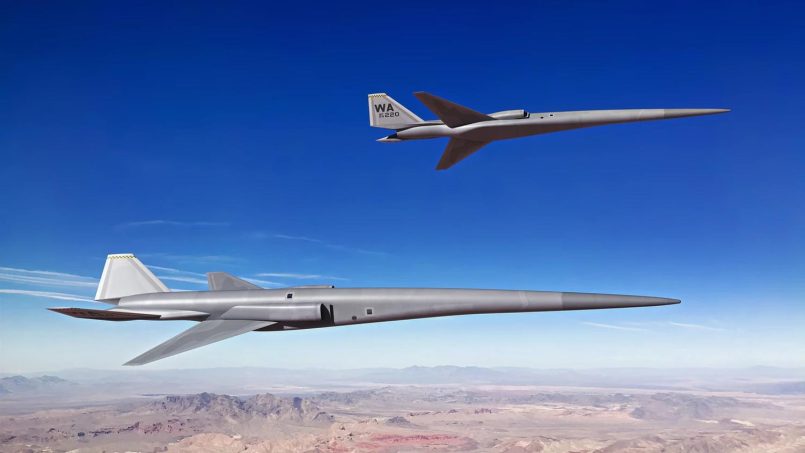 Tentera Udara A.S Akan Menggunakan Dron Supersonik Bagi Melatih Juruterbang