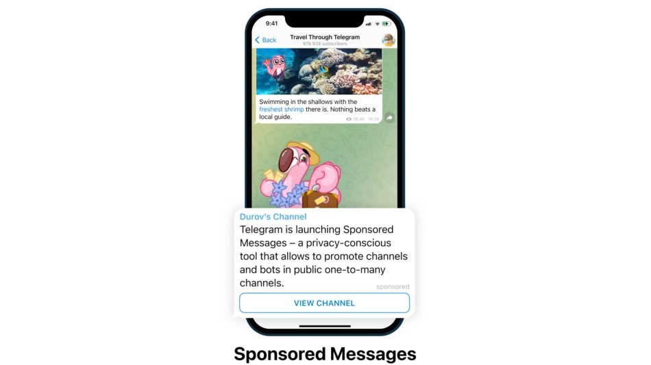 Telegram Memulakan Ujian Platform Pengiklanan – Menguji “Sponsored Messages”