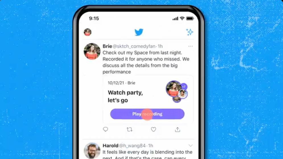 Rakaman Audio Twitter Spaces Kini Boleh Didengar Semula Semua Pengguna