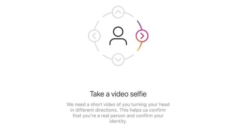 Instagram Menguji Sistem Pengesahan Identiti Dengan Mengambil Video Swafoto
