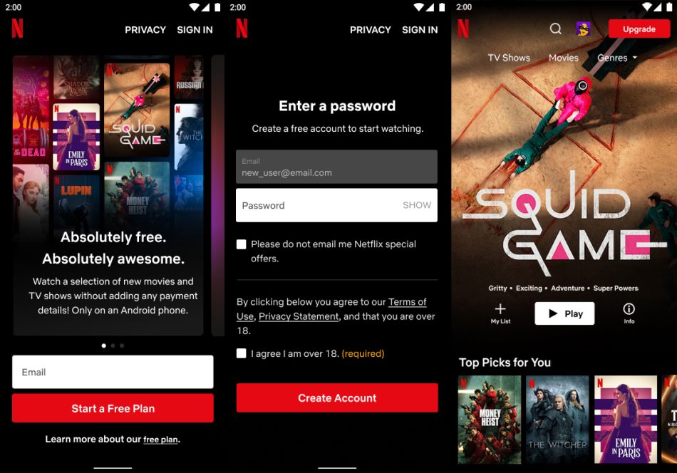 Netflix Memperkenalkan Pelan Percuma Untuk Android Di Vietnam