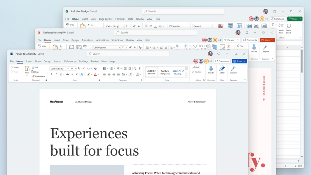 Microsoft Office Kini Menerima Kemaskini Dengan Antaramuka Windows 11