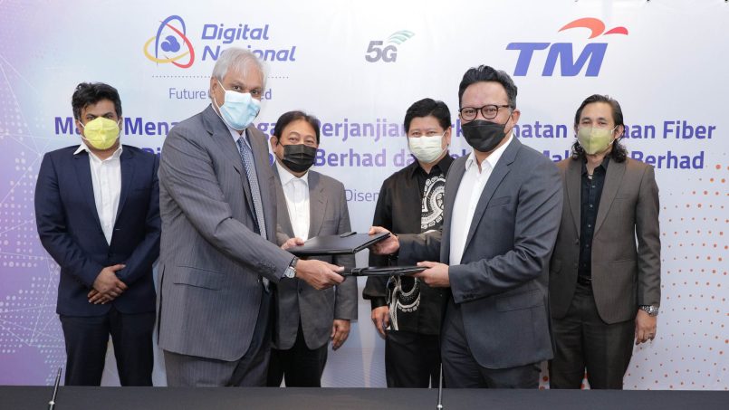 TM Akan Menyediakan Sewaan Infrastruktur Fiber Untuk DNB – Bernilai RM2 Bilion