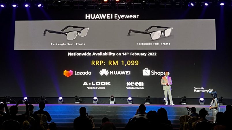 Kaca Mata Pintar Huawei Eyewear Turut Dijual Di Malaysia, Berharga RM1099