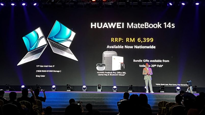 Huawei Matebook 14s Kini Boleh Didapati Pada Harga RM6399 Untuk Model i7 Dengan 16GB RAM
