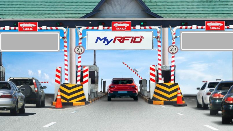 Kini Anda Boleh Guna RFID Di Plaza Tol Lebuhraya Utara-Selatan, Dari Pulau Pinang Ke Johor