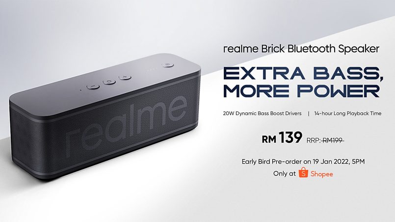 Realme Brick Bluetooth Speaker Kini Di Malaysia – Boleh Didapati Pada Harga Serendah RM139
