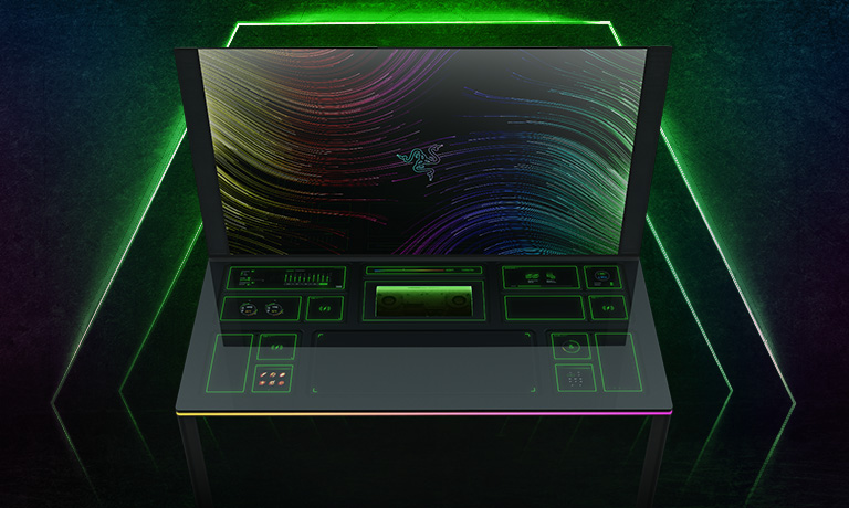 Razer Memperlihatkan Konsep Meja Gaming Modular Dengan PC Terbina