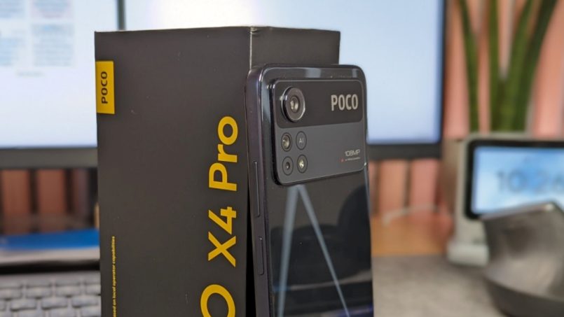 Imej Sebenar Poco X4 Pro 5G Tertiris Dengan Bonggol Kamera Besar Dan Tebal