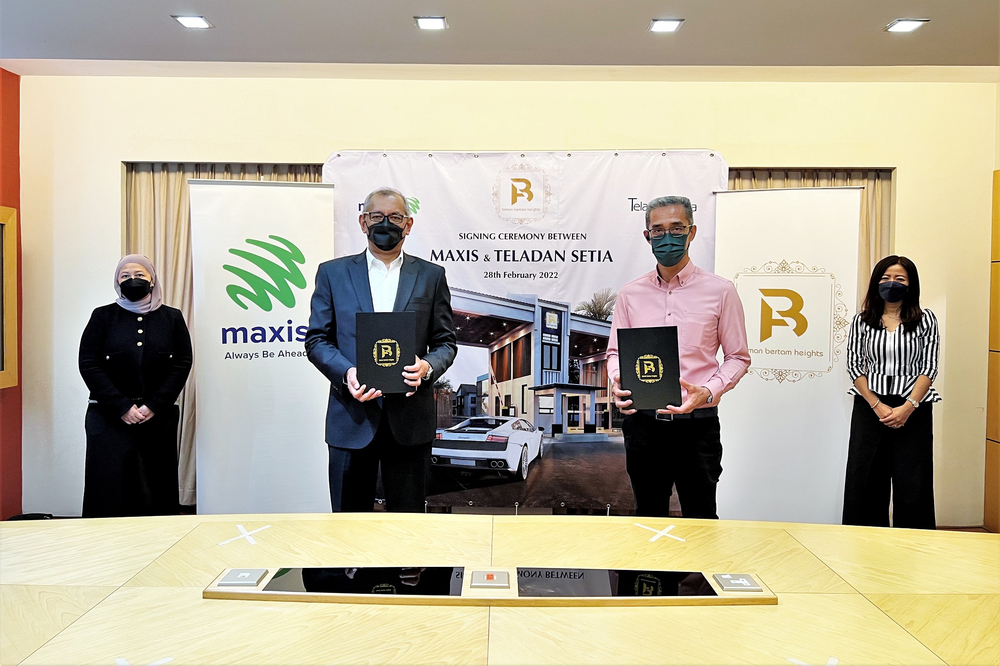 Maxis Dan Teladan Setia Bekerjasama Untuk Membawa Internet Berkelajuan Tinggi Di Melaka