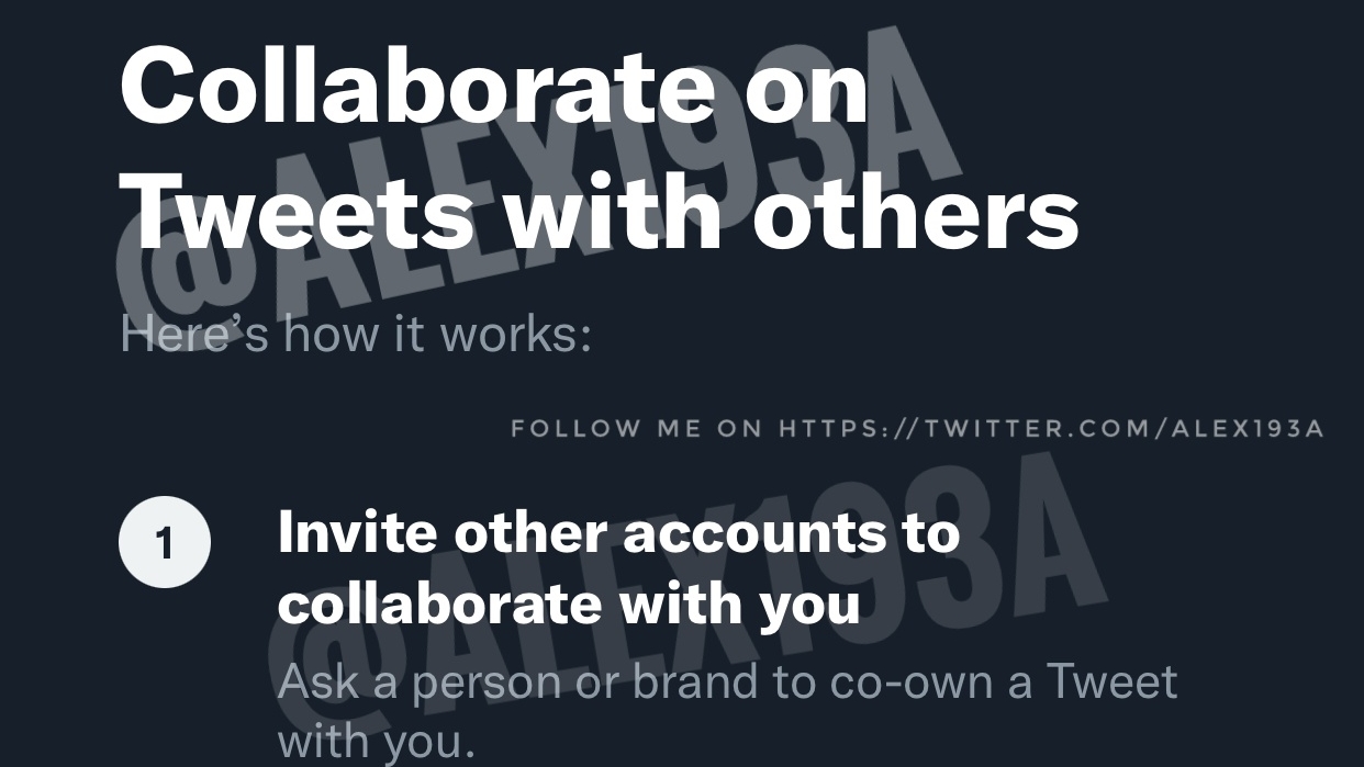 Twitter Menguji Ciri Ciapan Bersama Untuk Dua Akaun Twitter Kawal Satu Ciapan