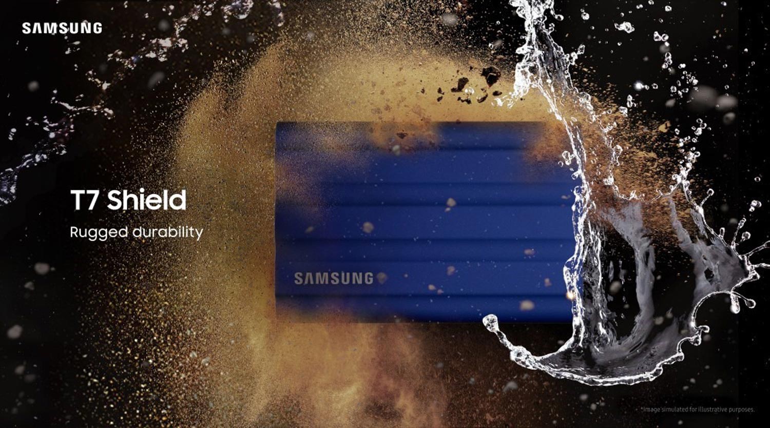 Storan SSD Mudah Alih Samsung T7 Shield Yang Kalis Air Dan Hentakan Dilancarkan