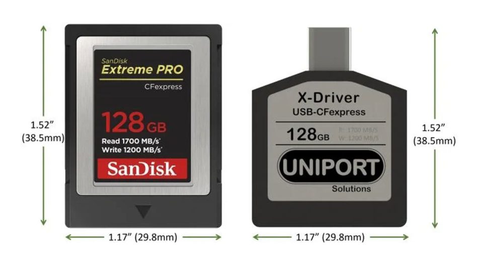 Kad Memori CFexpress Ini Hadir Dengan USB-C Bagi Memudahkan Pemindahan Data 3