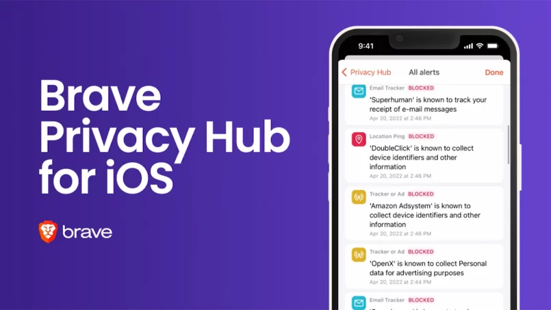 Brave Untuk iOS Kini Menyertakan Hab Privasi Untuk Pengguna Pantau Apa Yang Telah Dihalang