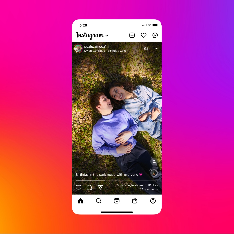 Instagram Menguji Paparan Skrin Utama Penuh – Seumpama TikTok