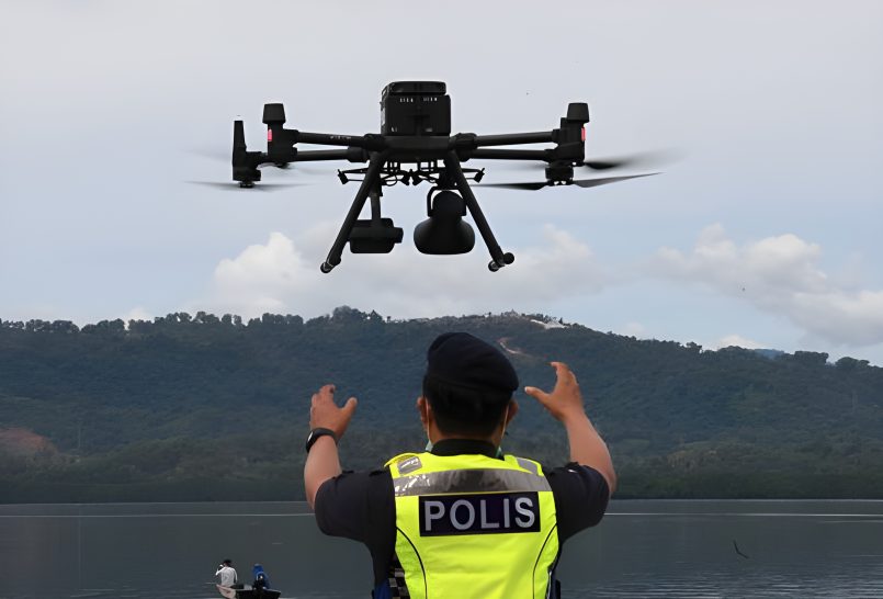 Polis Guna Dron Untuk Pantau Aliran Trafik Dan Kesan Pesalah Trafik