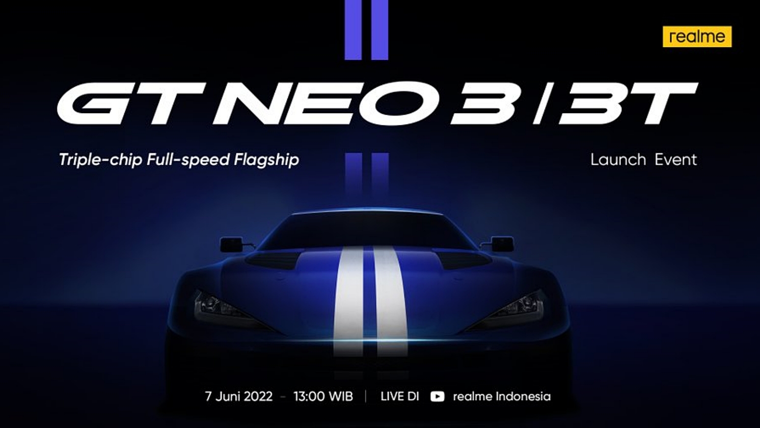 Realme GT Neo3T Akan Dilancarkan Pada 7 Jun 2022