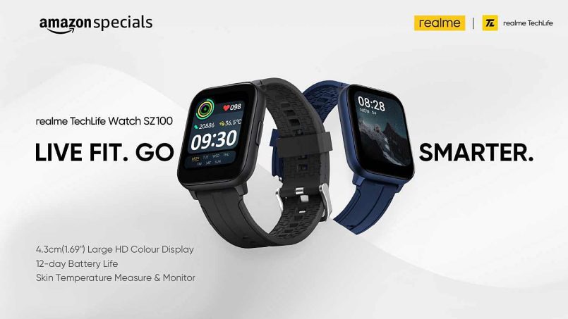 Realme TechLife Watch SZ100 Dilancarkan Dengan Ketahanan Bateri Mencapai 12 Hari