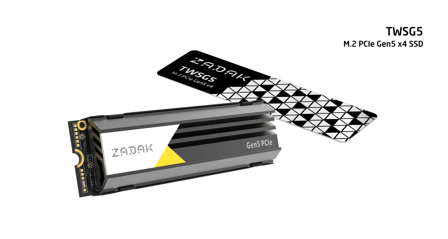 Apacer Dan Zadak Memperlihatkan Storan SSD PCIe 5.0 Pertama Dengan Kelajuan Pembacaan Data Sepantas 13GB/s