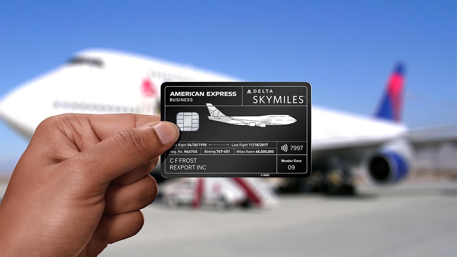 American Express Menawarkan Kad Kredit Yang Diperbuat Daripada Boeing 747