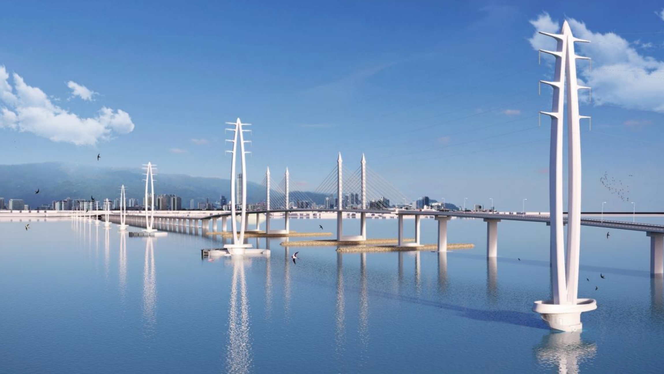 TNB Akan Bina Menara Ikonik Dengan Rekaan “Buah Pinang” Selari Jambatan Pulau Pinang Untuk Bekalan Elektrik
