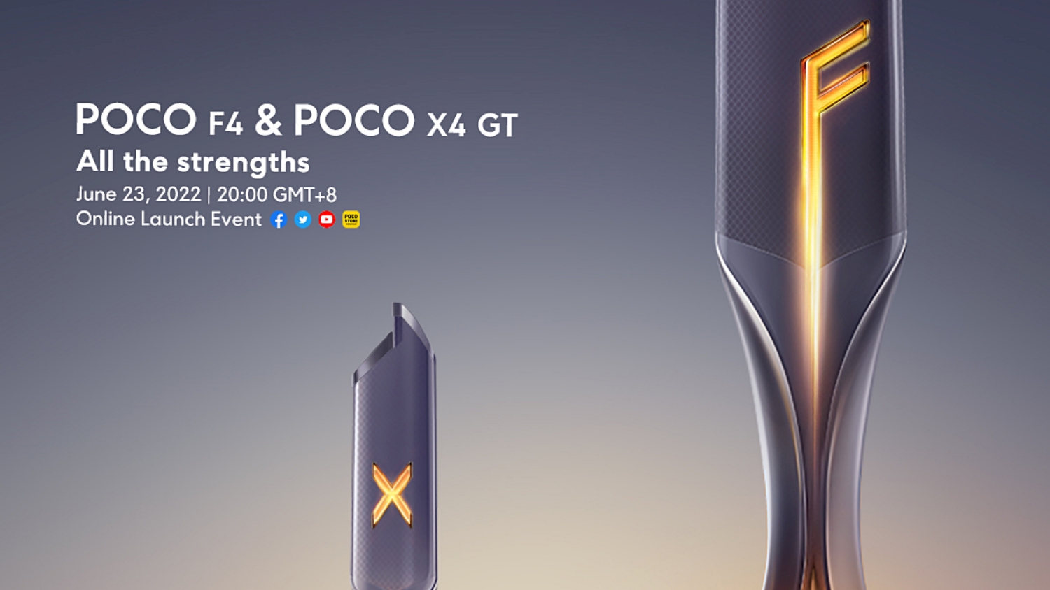 Poco F4 Dan X4 GT Bakal Dilancarkan Secara Global Pada 23 Jun 2022