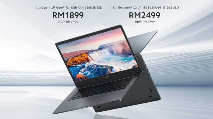 RedmiBook 15 Akan Ditawarkan Di Malaysia Pada Harga Bermula RM1899 Minggu Depan