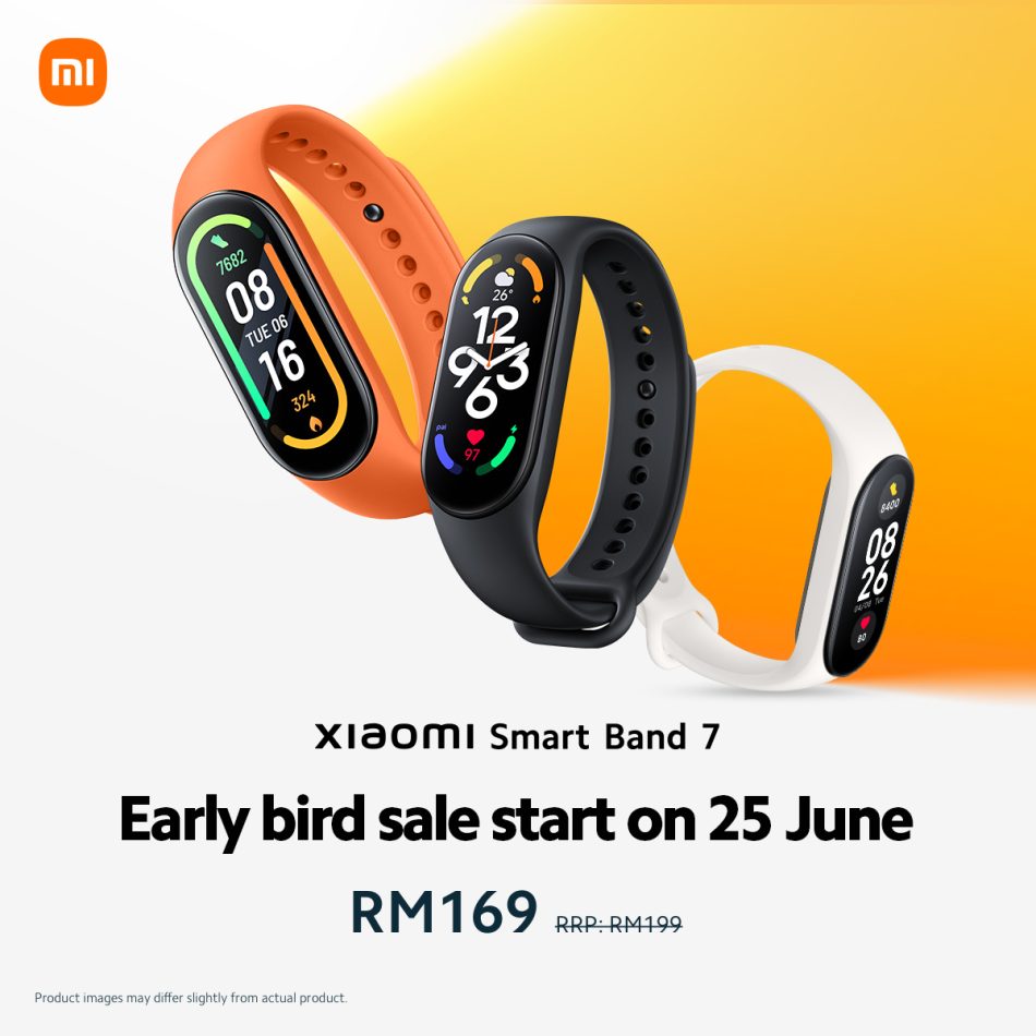 Xiaomi Smart Band 7 Kini Hadir Ke Malaysia Pada Harga RM199