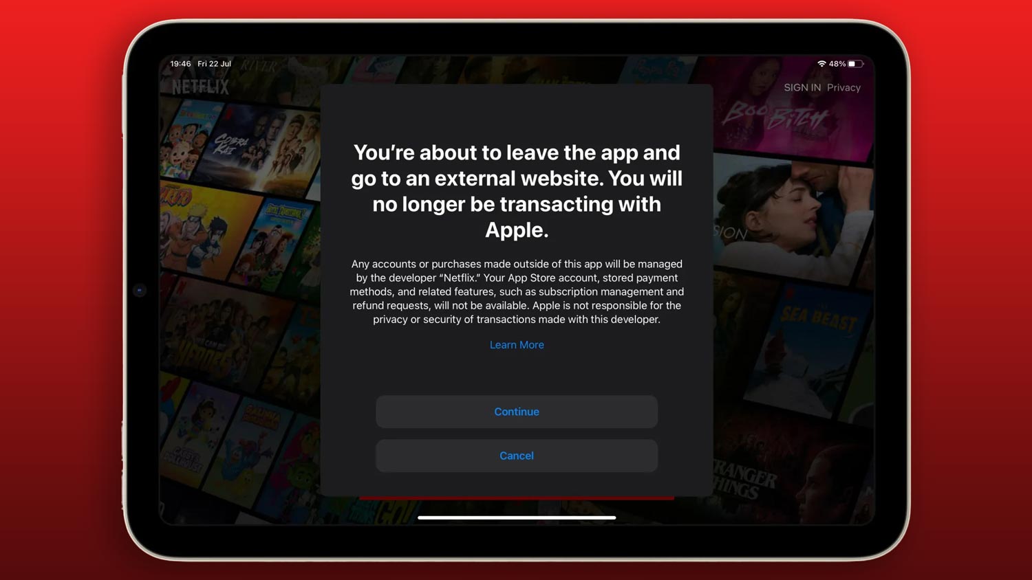 Aplikasi Netflix Di iOS Dan iPadOS Kini Memberikan Pilihan Melakukan Pembayaran Luar Aplikasi