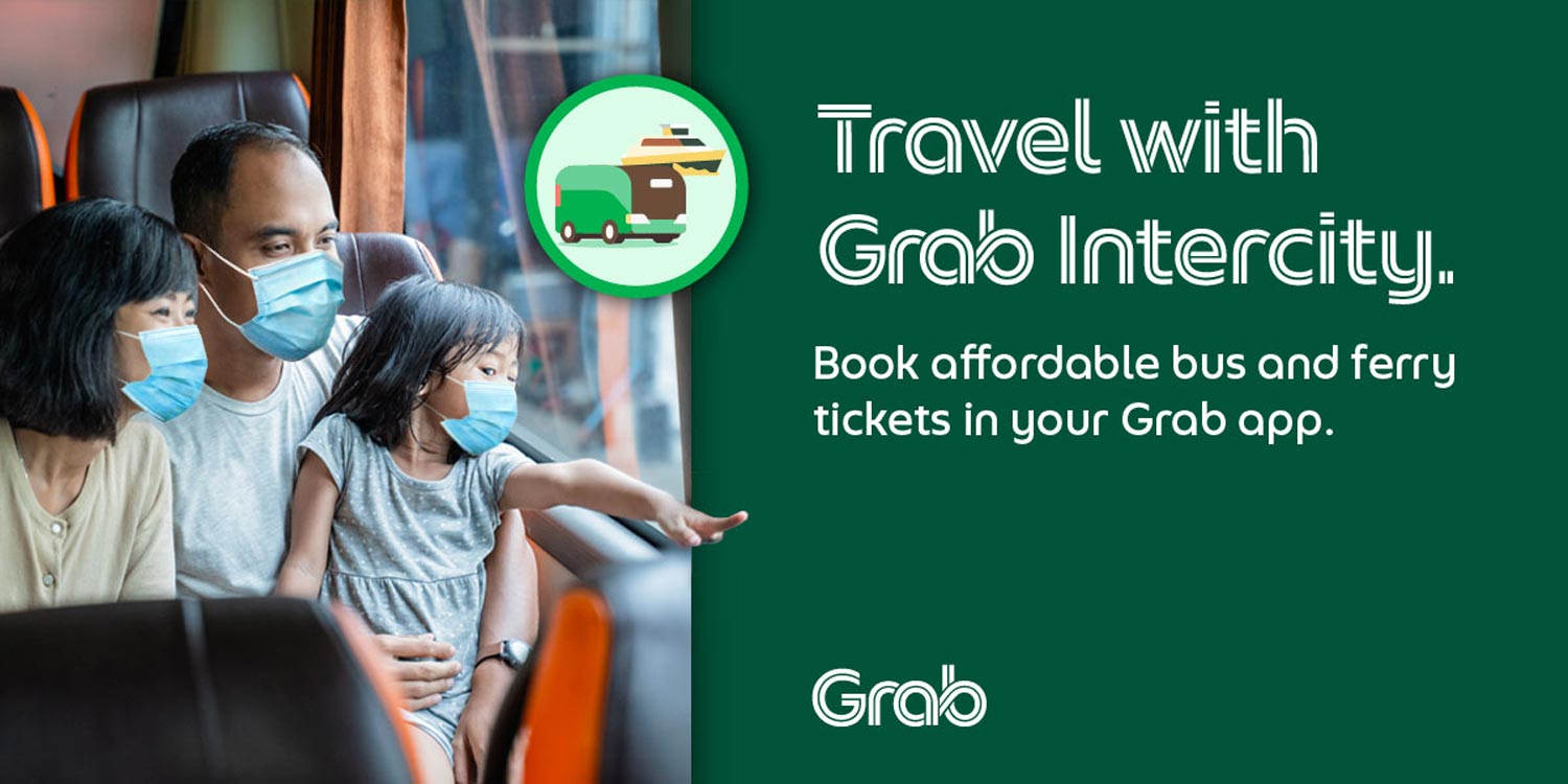 Grab Intercity Dilancarkan Di Malaysia Bagi Memudahkan Pembelian Tiket Bas Atau Feri Ke Singapura