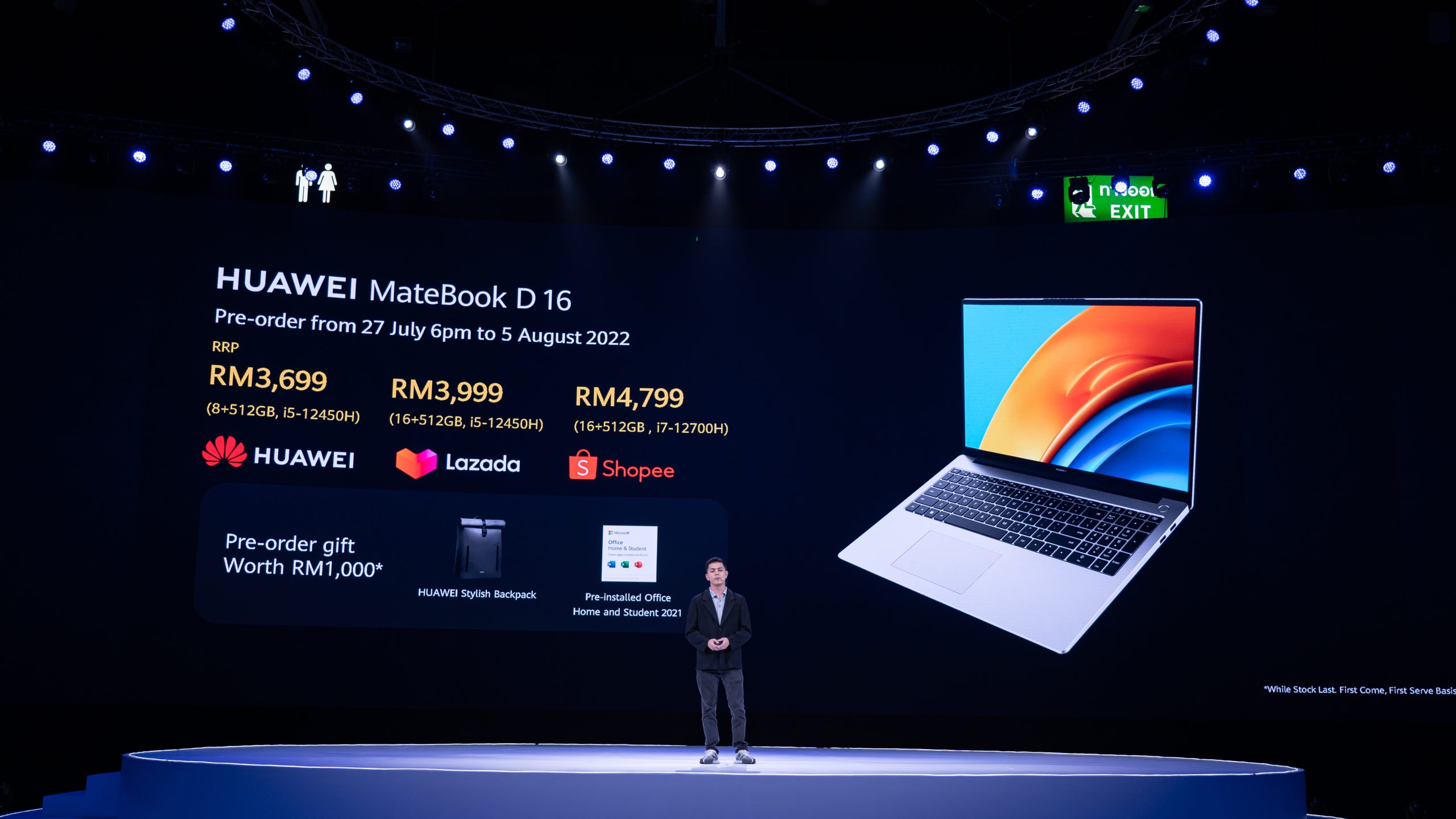 Huawei MateBook D 16 Turut Diumumkan – Harga Jualan Bermula RM3699