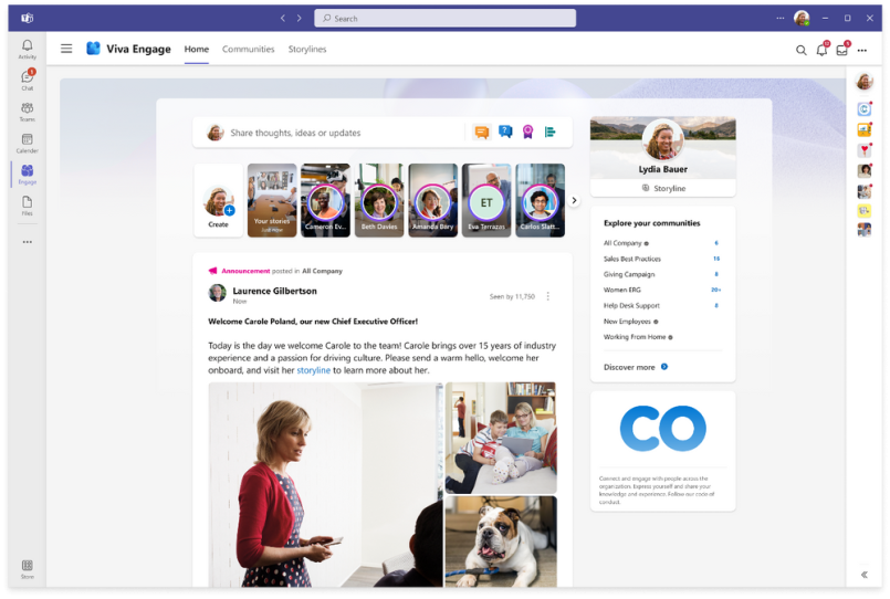Microsoft Melancarkan Media Sosial Viva Engage Di Dalam Teams