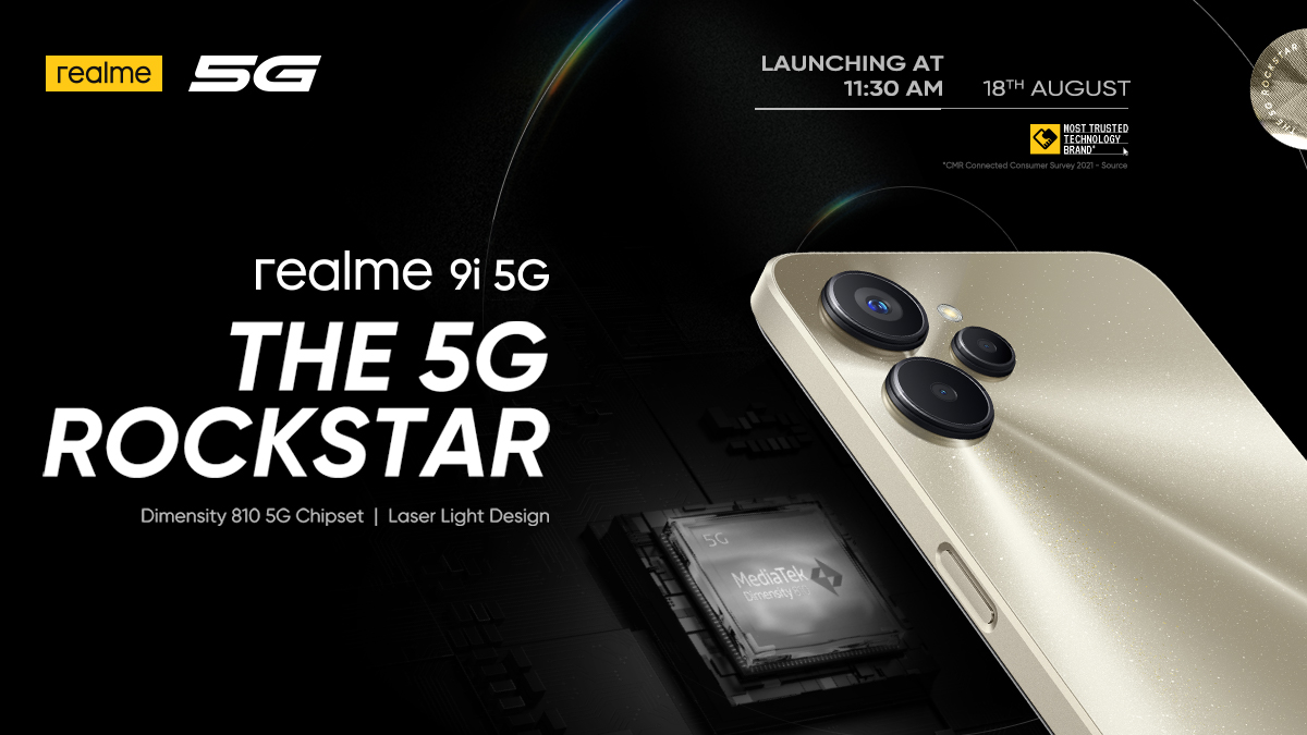 Realme 9i 5G Akan Dilengkapi Cip MediaTek Dimensity 810