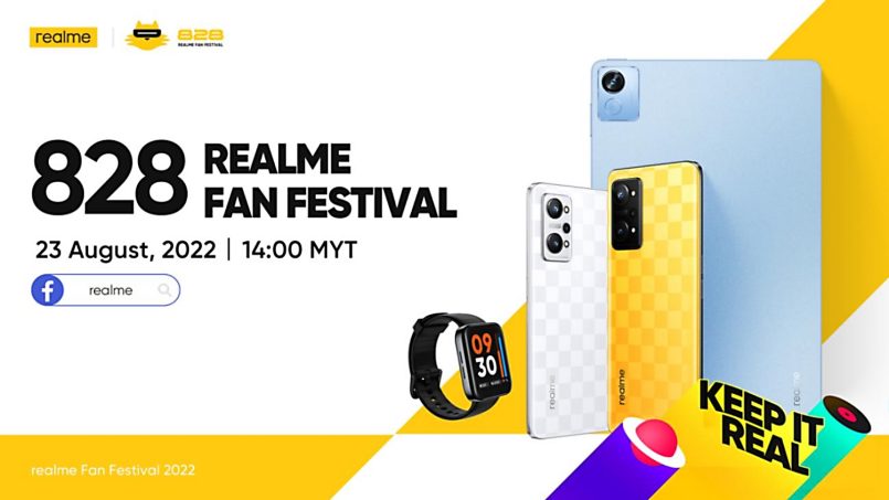 Realme Pad X, GT Neo 3T Dan Watch 3 Bakal Dilancarkan Di Malaysia Pada 23 Ogos