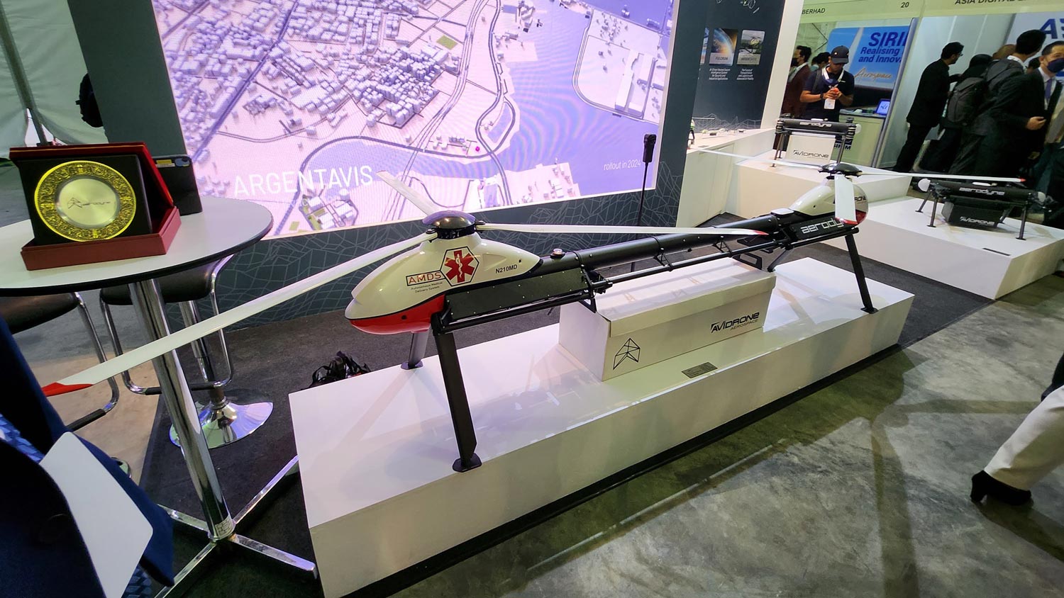 Aerodyne Memperlihatkan Keluarga Dron Yang Boleh Membawa Kargo Sehingga 225 Kg Di SAS 2022